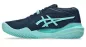 Preview: ASICS GEL-RESOLUTION X CLAY - Sandplatzschuh Herren - dunkelblau mint
