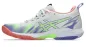 Preview: ASICS SONICSMASH FF Padelschuh Damen WHITE/GUAVA