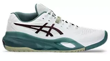ASICS GEL-RESOLUTION X Allcourt Herren  WHITE/DARK AUBERGINE