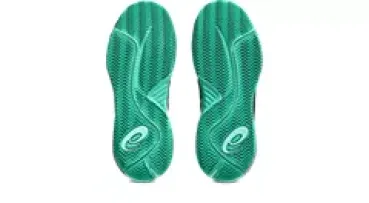 Preview: ASICS GEL-RESOLUTION X Sandplatzschuh Herren  BLACK/AURORA GREEN