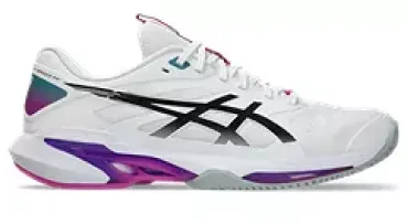 ASICS Solution Speed FF 4 Clay Sandplatzschuh Herren White/Digital Sakura