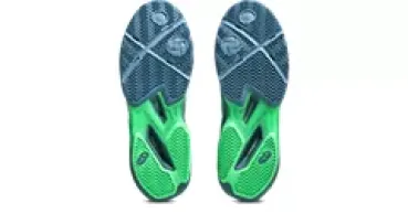 Preview: ASICS Sonicsmash FF Padelschuh Herren SABA BLUE/VITAL GREEN