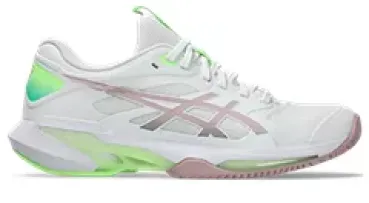 ASICS Solution Speed FF 4 Sandplatzschuh Damen WHITE/MORGANITE