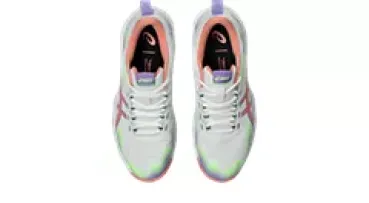 ASICS SONICSMASH FF Padelschuh Damen WHITE/GUAVA