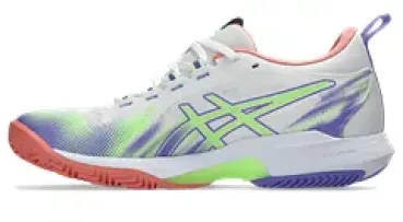 Preview: ASICS SONICSMASH FF Padelschuh Damen WHITE/GUAVA