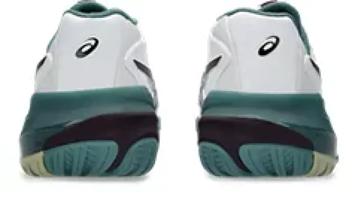ASICS GEL-RESOLUTION X Allcourt Herren  WHITE/DARK AUBERGINE
