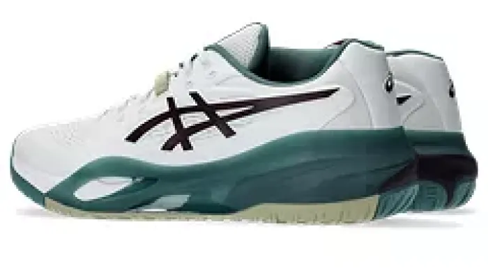 ASICS GEL-RESOLUTION X Allcourt Herren  WHITE/DARK AUBERGINE