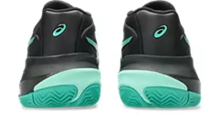 ASICS GEL-RESOLUTION X Sandplatzschuh Herren  BLACK/AURORA GREEN