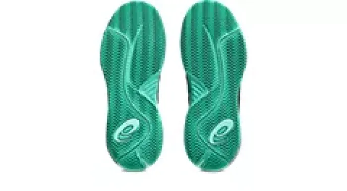 ASICS GEL-RESOLUTION X Sandplatzschuh Herren  BLACK/AURORA GREEN