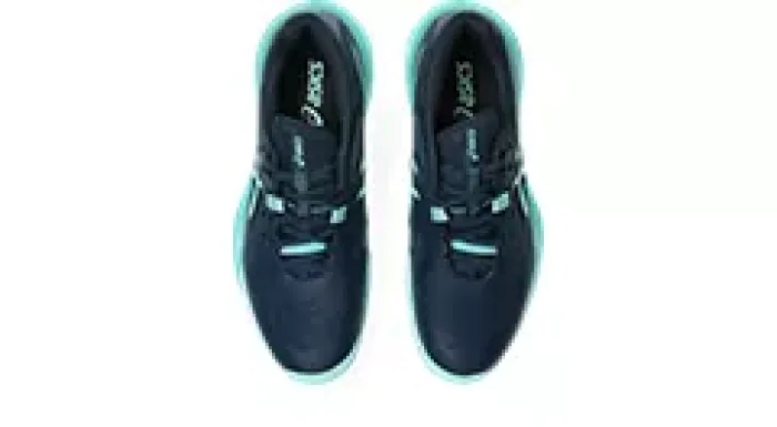 ASICS GEL-RESOLUTION X CLAY - Sandplatzschuh Herren - dunkelblau mint