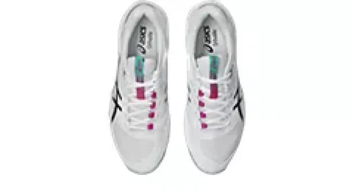 ASICS Solution Speed FF 4 Clay Sandplatzschuh Herren White/Digital Sakura