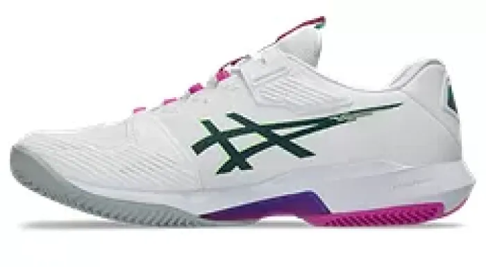 ASICS Solution Speed FF 4 Clay Sandplatzschuh Herren White/Digital Sakura