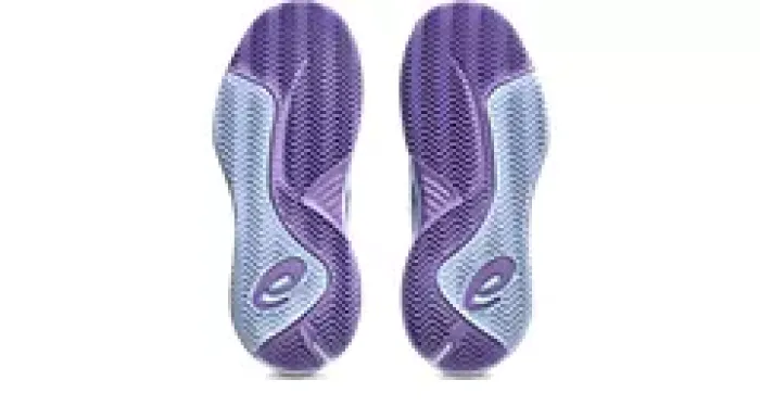 ASICS  GEL-RESOLUTION X CLAY NIGHT ENERGY - Sandplatzschuh Damen - hellblau/Violett