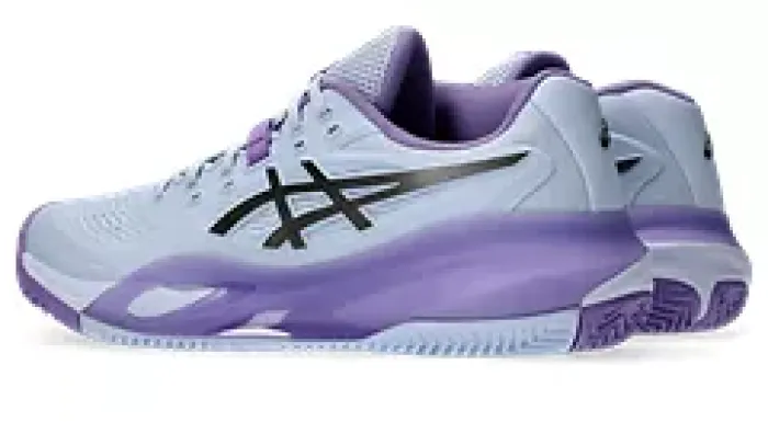 ASICS  GEL-RESOLUTION X CLAY NIGHT ENERGY - Sandplatzschuh Damen - hellblau/Violett