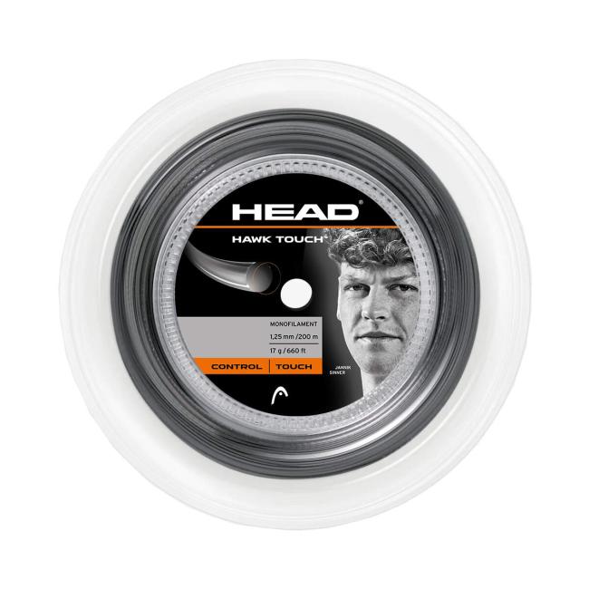 HEAD  Hawk Touch Saitenrolle 200m - anthrazit