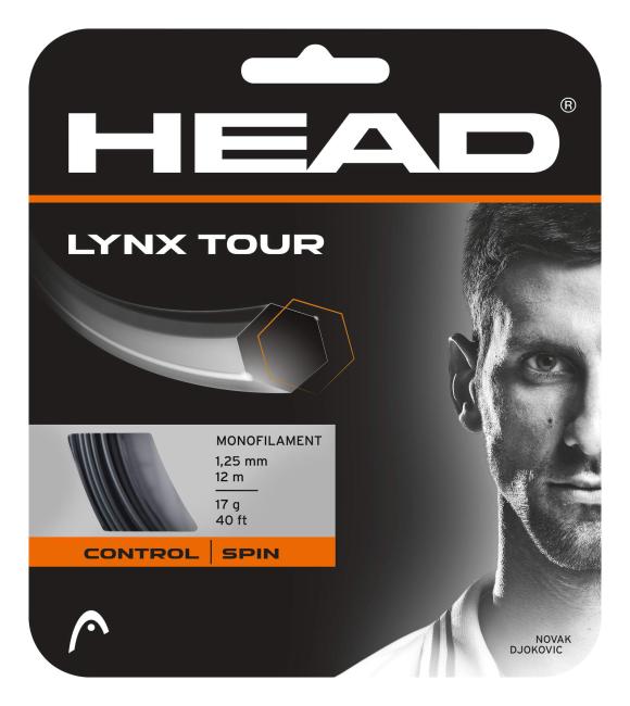 HEAD Lynx Tour Saitenset 12m-Schwarz