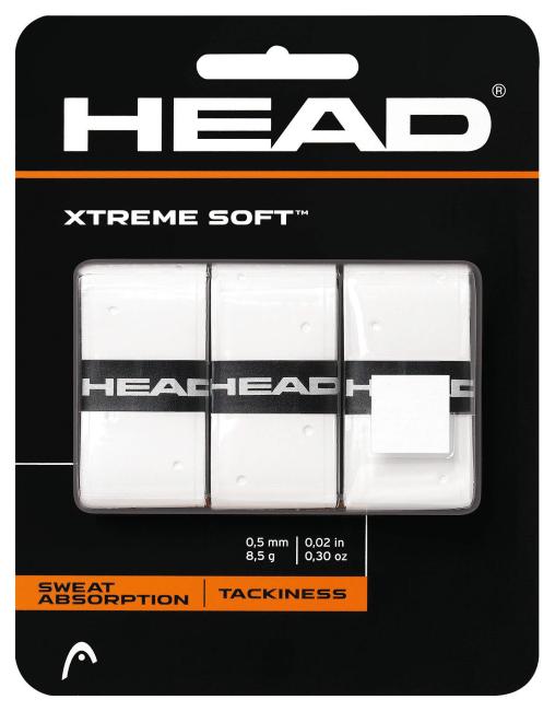 HEAD Xtreme Soft 3er - Overgrip Weiss